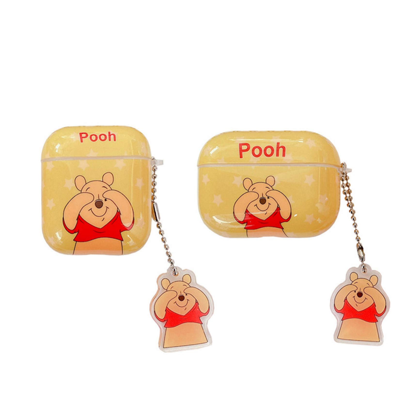 AirPods pro ケース　イヤホンカバー　保護カバー　ピグレット Amazon | Airpods Proケース ピグレット AirPods Proカバー 充電ケース